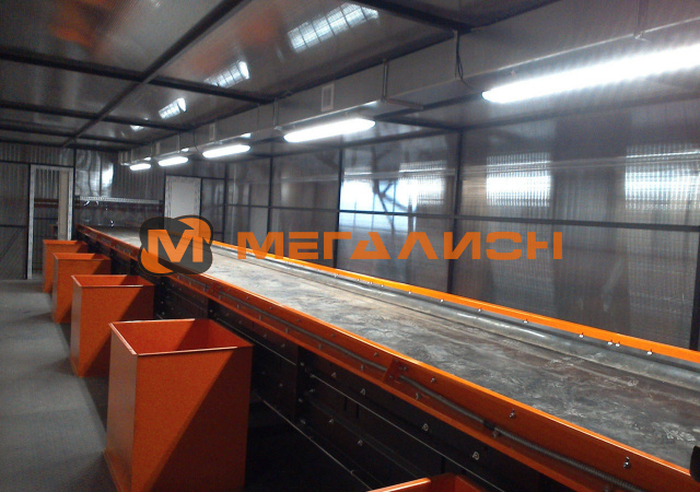 Waste sorting facility with productivity up to 30 thousand tons of MSW per year (variant) - photo 3
