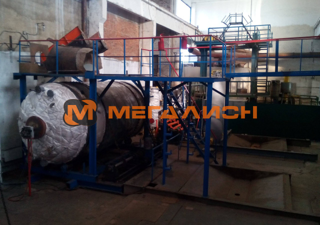 Pyrolysis unit for waste recycling - photo 1