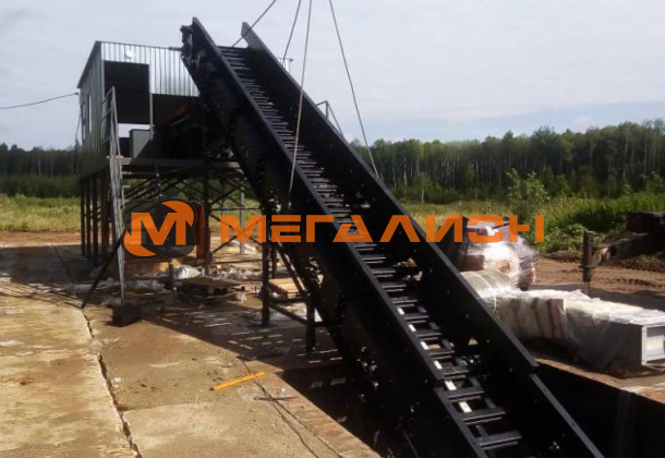 Installation of a MSW sorting line, Kambarka, Republic of Udmurtia, 2020 - photo 0
