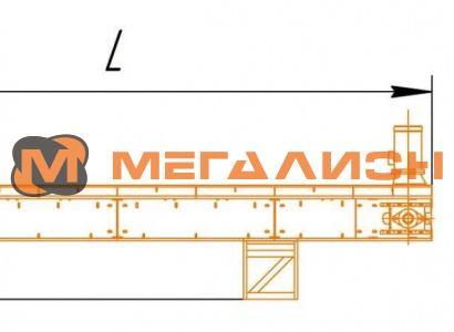 Sorting belt conveyors - схема 1